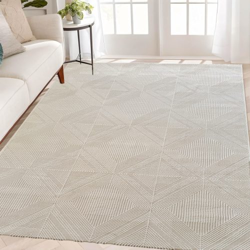 Modern szőnyeg Kashmir 3731 (White-Cream) 80x250cm Krém