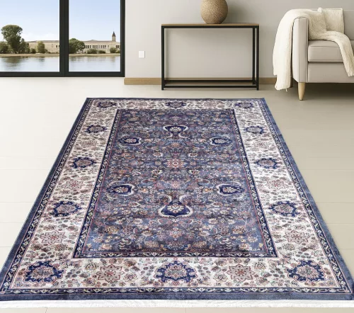 Klasszikus szőnyeg Shiraz 424 (Grey) 200x280cm Kékes Szürke