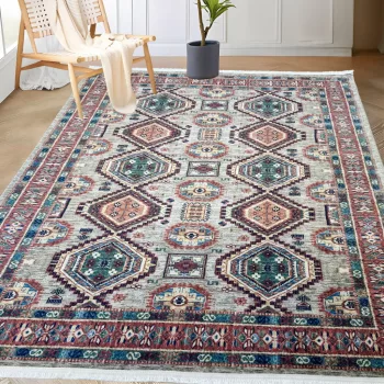 Klasszikus szőnyeg Shiraz 924 (Terra) 200x280cm Zöld-Terra