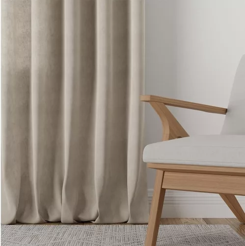 Kész sötétítő függöny új Velvet 1db 140x250cm Bézs