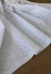 Függöny méteráru Verona fehér Márvány csillagos 180cm magas Fehér