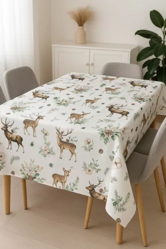 Viaszos vászon méterben 140cm széles Szarvasos 