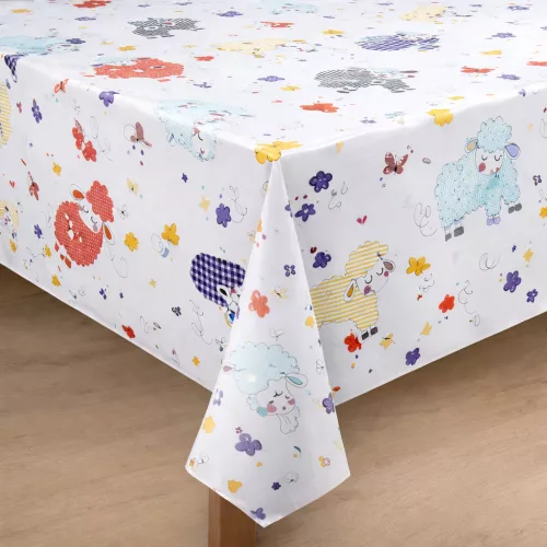 Viaszos vászon méterben 140cm széles színes Bárányos Troy