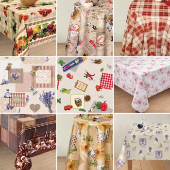 Viaszos vászon VEGYES MINTÁS UTOLSÓ DARABOK 200x140cm