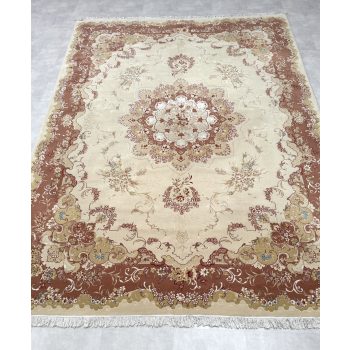 Vintage Perzsa szőnyeg (1) Tebriz  Bézs 300x400cm