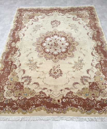 Vintage Perzsa szőnyeg (1) Tebriz  Bézs 300x400cm