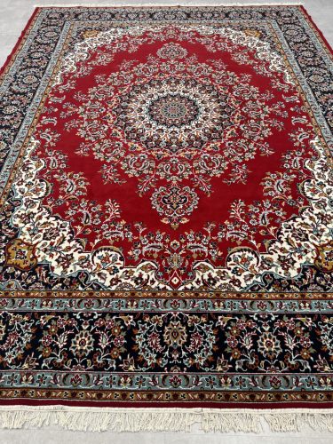 Vintage Perzsa szőnyeg (14) Isfahan  Piros 300x400cm