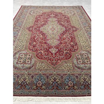 Vintage Perzsa szőnyeg (15) Kerman  Bordó 300x400cm