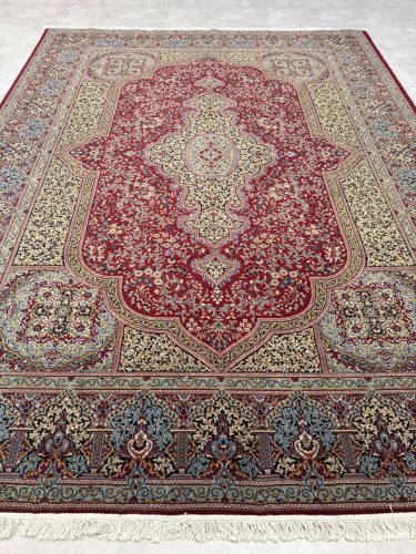 Vintage Perzsa szőnyeg (15) Kerman  Bordó 300x400cm