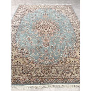 Vintage Perzsa szőnyeg (2) Tebriz  Kék 300x400cm