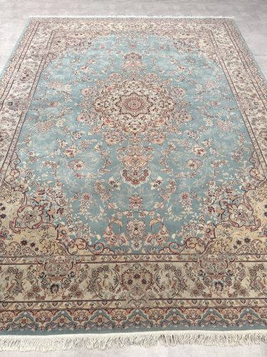 Vintage Perzsa szőnyeg (2) Tebriz  Kék 300x400cm