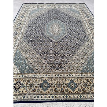 Vintage Perzsa szőnyeg (21) Hamadan Kék-Bézs 300x400cm