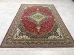 Vintage Perzsa szőnyeg (42) Kashan Bézs Piros 250x350cm