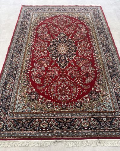 Vintage Perzsa szőnyeg (52) Kashan Bordó 200x300cm