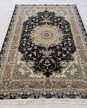 Vintage Perzsa szőnyeg (53-2) Tebriz Fekete 200x300cm