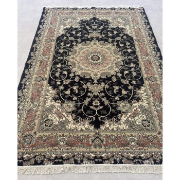 Vintage Perzsa szőnyeg (53-1) Tebriz Fekete 200x300cm