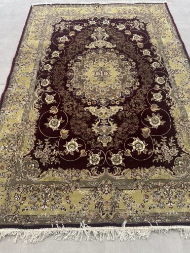 Vintage Perzsa szőnyeg (60-2) Kashan Bordó 200x300cm