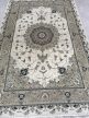 Vintage Perzsa szőnyeg (62) Kashan Krémes Zöld 200x300cm