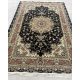 Vintage Perzsa szőnyeg (64) Tebriz Fekete-Bézs 200x300cm