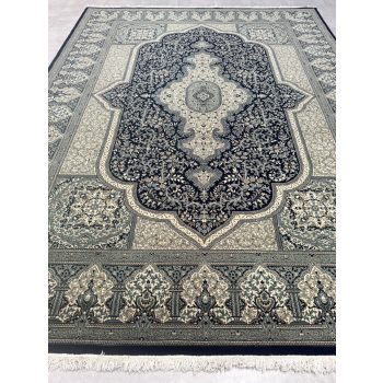 Vintage Perzsa szőnyeg (7) Kerman  Kék-Bézs 300x400cm