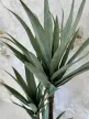 Műnövény Yuca pálma Élethű Zöld 120-130cm magas Fekete Vázával