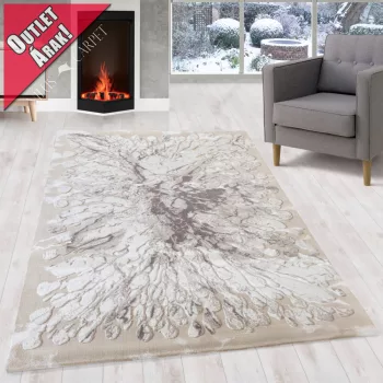Modern szőnyeg Zafir (2980) Bézs 80x250cm AKCIÓS OUTLET