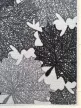 Belépő lábtörlő gumis szürke tavaszi levelek 50x80cm