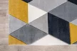 Modern szőnyeg Charlotte 8797 (Yellow-Gray)