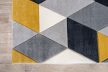 Modern szőnyeg Charlotte 8797 (Yellow-Gray)