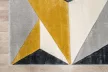 Modern szőnyeg Charlotte 396 (Mustar-Gray-Blue)
