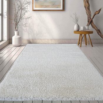 Shaggy szőnyeg Istanbul (White) 120x170cm Fehér