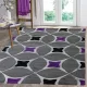Modern szőnyeg Carneval 1207 (D.Grey-Purple) 60x110cm Lila-Szürke AKCIÓS