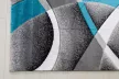 Modern szőnyeg Carneval 1504 (D.Grey-Turquoise) 60x110cm Türkiz-Szürke AKCIÓS