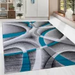Modern szőnyeg Carneval 1504 (D.Grey-Turquoise) 60x110cm Türkiz-Szürke AKCIÓS