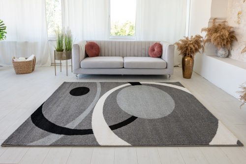 Modern szőnyeg Malaga 2300 (Gray) 200x280cm Szürke