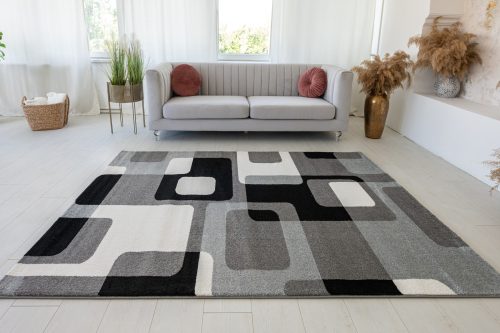 Modern szőnyeg Malaga 2301 (Gray) 200x280cm Szürke