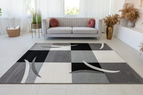 Modern szőnyeg Malaga 2302 (Gray) 120x170cm Szürke