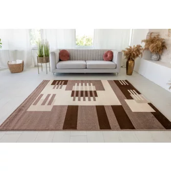 Modern szőnyeg Malaga 2304 (Brown) 200x280cm Barna