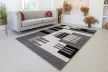 Modern szőnyeg Malaga 2304 (Gray) 200x280cm Szürke