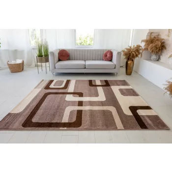 Modern szőnyeg Malaga 2305 (Brown) 120x170cm Barna