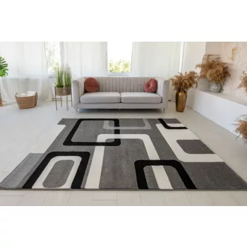Modern szőnyeg Malaga 2305 (Gray) 60xszett 3db os Szürke