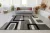 Modern szőnyeg Malaga 2305 (Gray) 60xszett 3db os Szürke