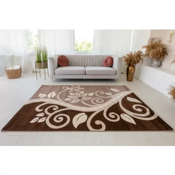 Modern szőnyeg Malaga 2308 (Brown) 80xszett 3db os Barna