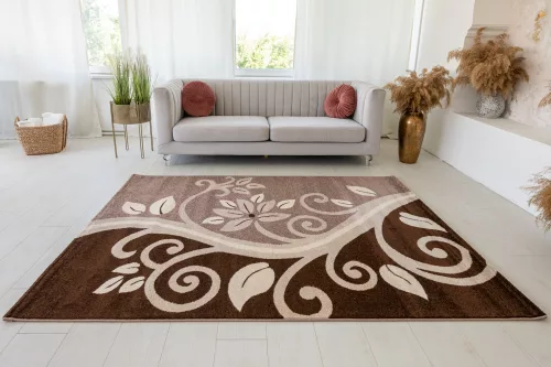 Modern szőnyeg Malaga 2308 (Brown) 80xszett 3db os Barna