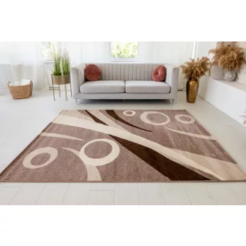 Modern szőnyeg Malaga 2309 (Brown) 60xszett 3db os Barna