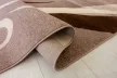 Modern szőnyeg Malaga 2309 (Brown) 60xszett 3db os Barna