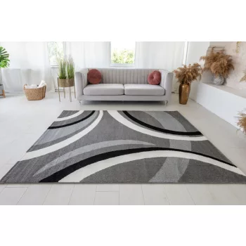 Modern szőnyeg Malaga 2310 (Gray) 200x280cm Szürke