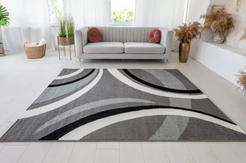 Modern szőnyeg Malaga 2310 (Gray) 60xszett 3db os Szürke