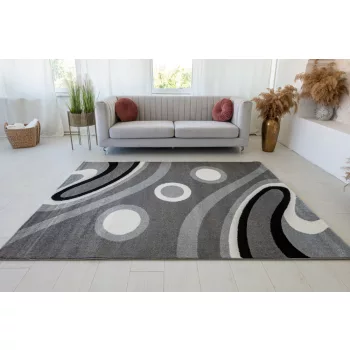 Modern szőnyeg Malaga 2313 (Gray) 200x280cm Szürke