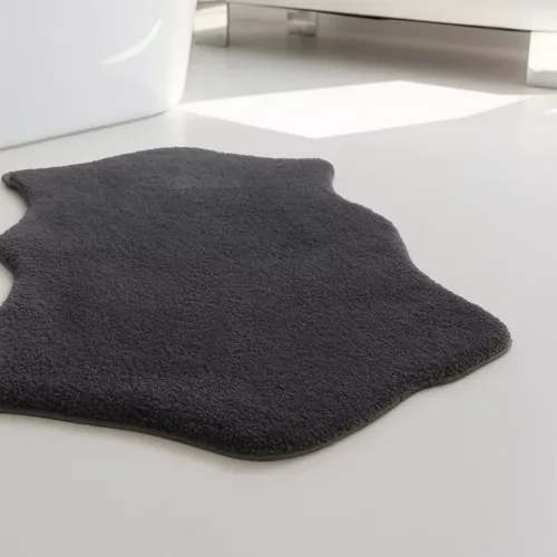 Shaggy szőnyeg Marbella plüss (Antracit) Poszt 80x150cm Sötét Szürke